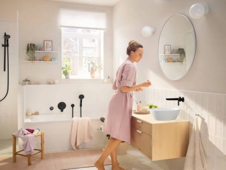 Фото смеситель для душа hansgrohe rebris s 72467670
