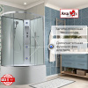 Фото душевая кабина avacan em5811rnt 110x80 см без крыши