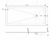Фото поддон rgw st-g 90x130 см 16152913-02
