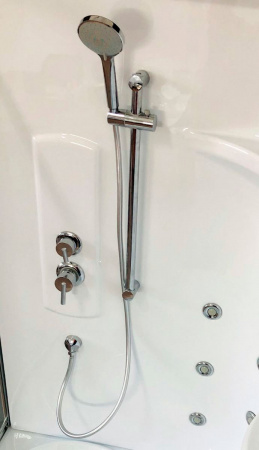 Фото душевая кабина royal bath alp rb170alp-t-ch-l 170x100 см