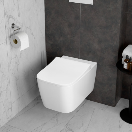 Фото подвесной унитаз vitra metropole square 7906b003-6430