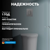 Фото клавиша смыва abber ac0124 хром глянцевый
