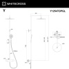 Фото душевая стойка whitecross y y1254topgl, цвет: золото