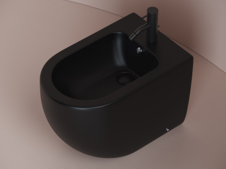 Фото биде напольное ceramicanova metropol 57 см cn4005mb