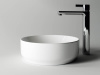 Раковина накладная Ceramicanova Element 35.5 см, цвет: белый CN6005
