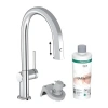 Фото смеситель для кухонной мойки hansgrohe aqittura 76801000