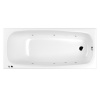 Акриловая ванна Whitecross Layla 170x75 см Soft 0122.170075.100.SOFT.CR