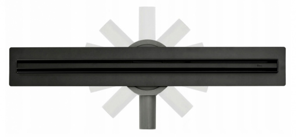 Фото трап линейный с панелью rea neo slim pro 1000 black rea-g8904