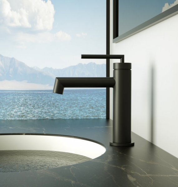 Фото смеситель для раковины belbagno acqua acqua-lvm-nero