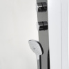 Фото душевая кабина orans sr-89101rs white, long door handle 100x100 см