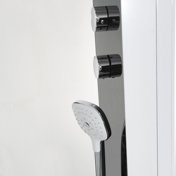 Фото душевая кабина orans sr-89101rs white, long door handle 100x100 см