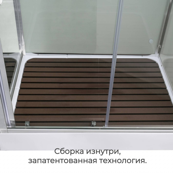 Фото душевая кабина avacan z2911led 110x90 см