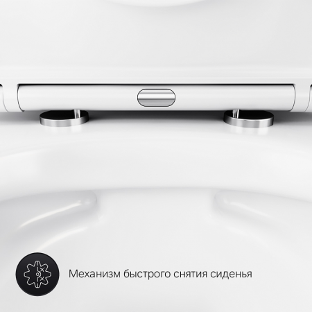 Фото унитаз подвесной am.pm sense c741701sc