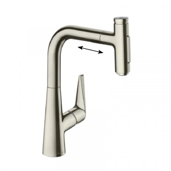 Фото смеситель для кухонной мойки hansgrohe select 72824800