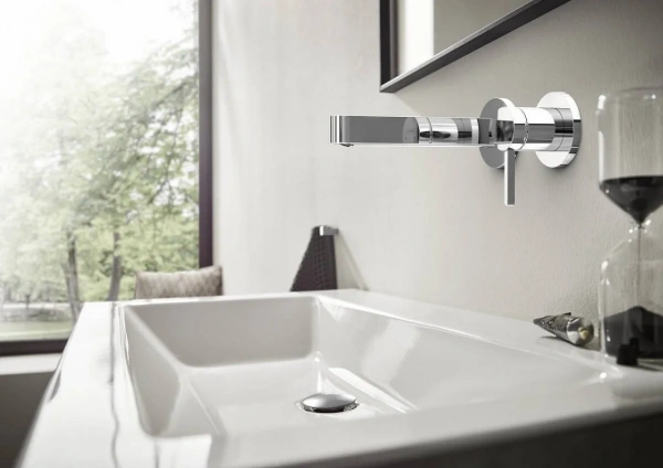 Фото смеситель для раковины hansgrohe finoris 76051000_vstvo