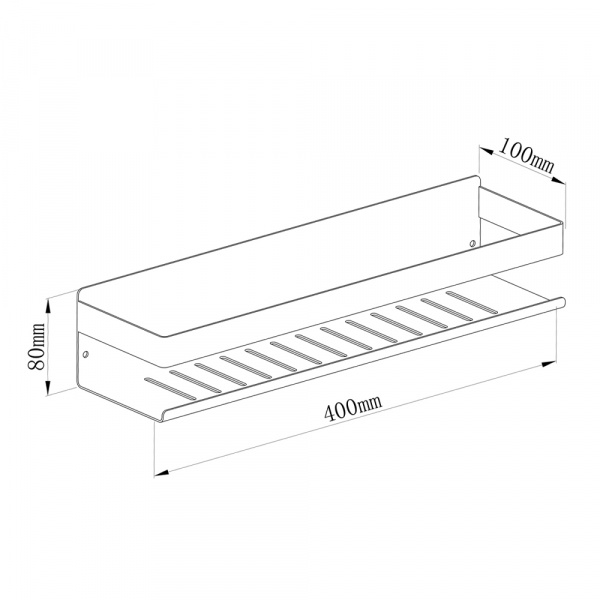 Фото полка  raglo цвет: черный r340.03.06