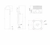 Фото смеситель для душа abber wasser kreis af8115mrgn