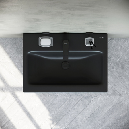 Фото тумба под раковину am.pm gem black edition 60 см m90fhx06022bm