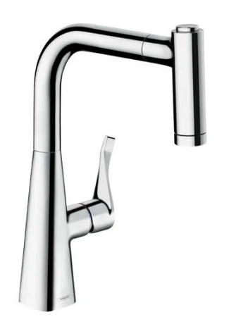 Фото смеситель для кухонной мойки hansgrohe metris 73800000