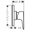 Фото смеситель для душа hansgrohe talis e 71764000