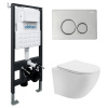 Унитаз с инсталляцией Abber Bequem AC1100T-AC0105-AC0121