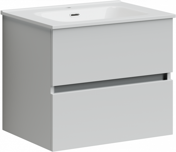 Фото тумба под раковину sancos urban 60 см, цвет: белый ur60w