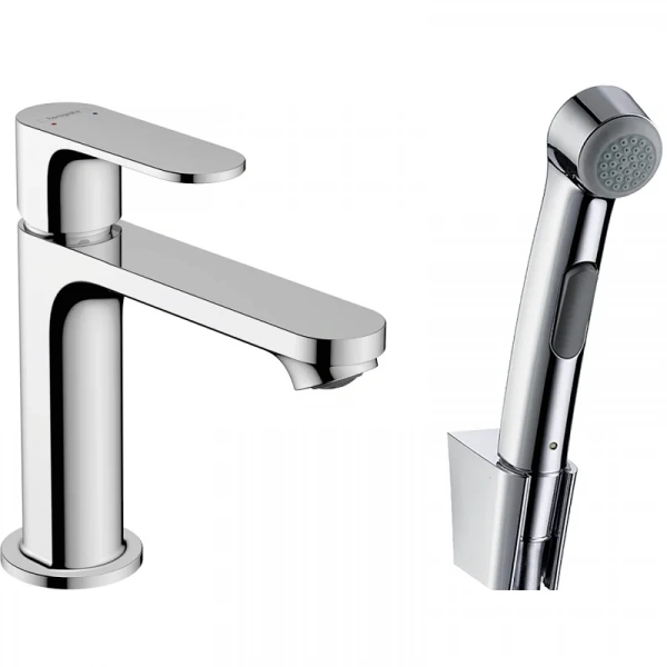 Фото смеситель для раковины hansgrohe rebris s 72215000