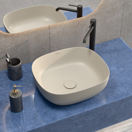 Фото раковина накладная vitra outline recycled 48 см 7994b066-0016
