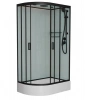Фото душевая кабина frank f412/1 l/r м black 120x80 см 20066