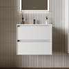 Фото тумба под раковину sancos cento 60 см, цвет: белый глянец cn60w