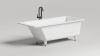 Ванна из искусственного камня Salini Cascata Kit 180x80 см 104523M матовая