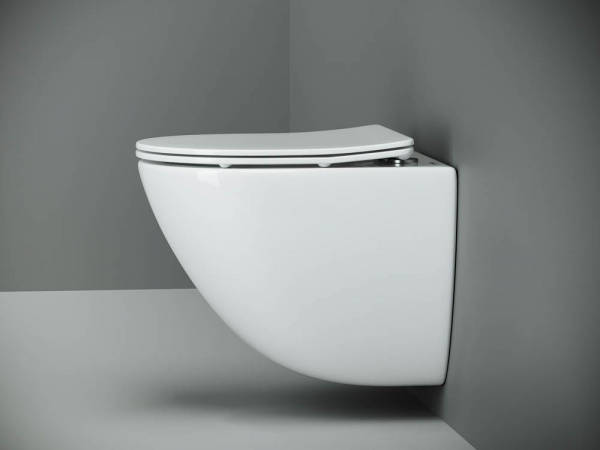 Фото унитаз подвесной, безободковый ceramicanova mono cn1905