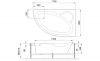 Фото акриловая ванна royal bath alpine rb819102r 170x100 см