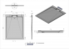 Фото поддон vincea 120x90 см vst-4srl9012a