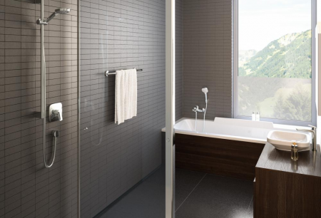 Фото смеситель для раковины hansgrohe logis 71091000