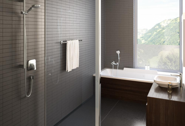 Фото смеситель для раковины hansgrohe logis 71091000