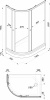 Фото душевое ограждение тритон коралл 120x80 см dk243
