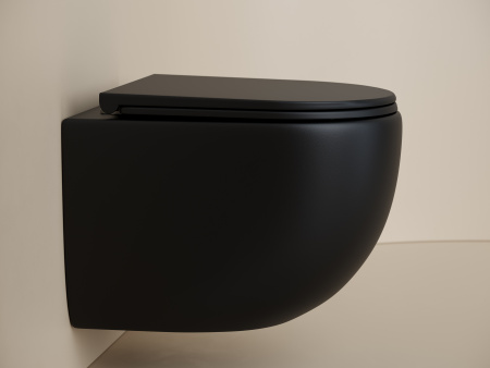 Фото унитаз подвесной, безободковый ceramicanova up cn4007mb