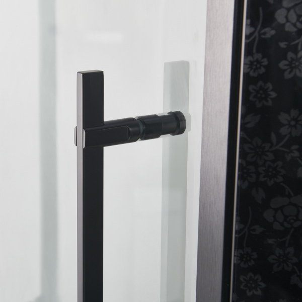 Фото душевая кабина orans sr-89101ls black 100x100 см