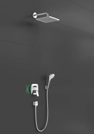 Фото душевая стойка hansgrohe crometta 27957000
