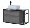 Тумба под раковину Aquanet Nova Lite Loft 90 см 261656 L