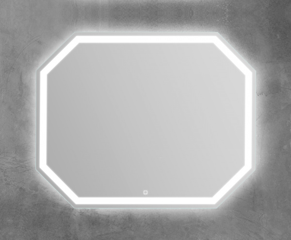 Фото зеркало с подсветкой belbagno 100 см spc-ott-1000-800-led-tch