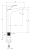 Фото смеситель для раковины deante hiacynt bqh_020n
