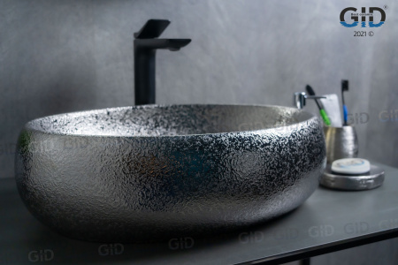 Фото раковина накладная gid 9030s 48 см