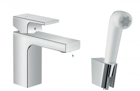 Фото смеситель для раковины hansgrohe vernis shape 71216000
