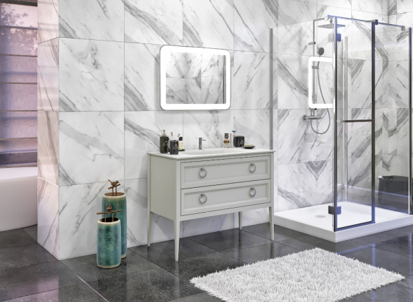 Фото тумба под раковину bagno piu vintage 120 см, цвет: матовый лак vn-1-122