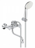 Фото смеситель для ванны с душевым гарнитуром grohe costa s 2679210a