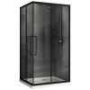 Душевое ограждение Abber Schwarzer Diamant 120x90 см AG02129BH