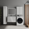 Фото тумба под раковину style line бергамо 80 см сс-00002515 белый