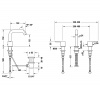 Фото смеситель для раковины duravit c.1 c11060005010